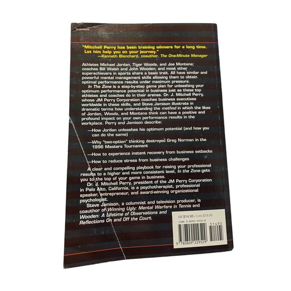 In the zone by Dr. J. Mitchell Perry 0809229528 cb books - Picture 5 of 8
